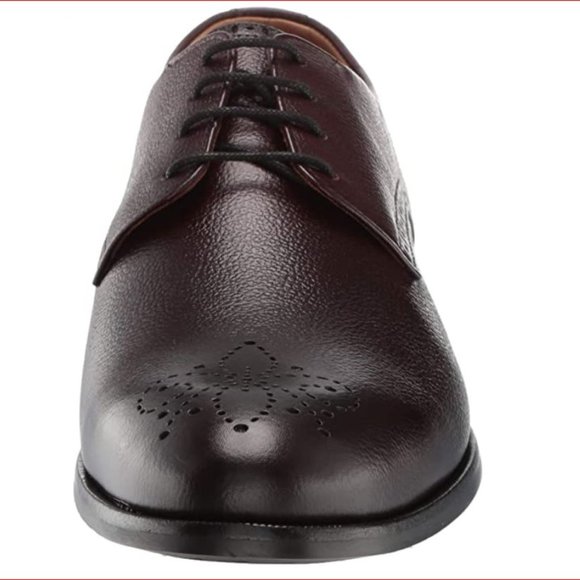MARC JOSEPH NEW YORK Men\'s Leather Oxford Lace-up Wingtip Dress Shoe Wine US 10 main image 6